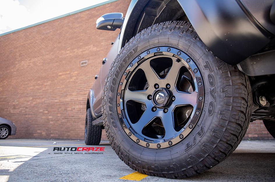 FORD RANGER RIPPER MATTE BLACK